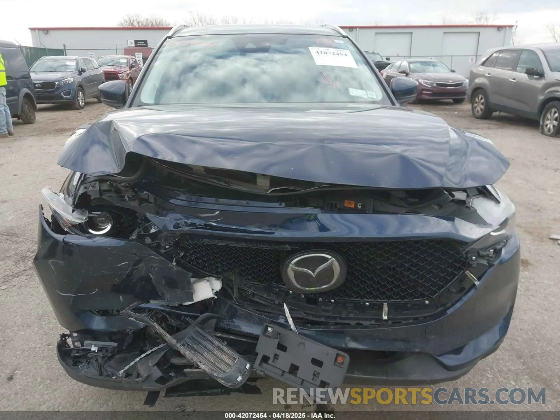 6 fotografías del automóvil dañado JM3KFBCM8K0692083 MAZDA CX-5 2019