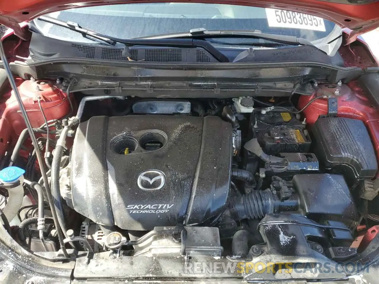 11 fotografías del automóvil dañado JM3KFBCM9K0595622 MAZDA CX-5 2019