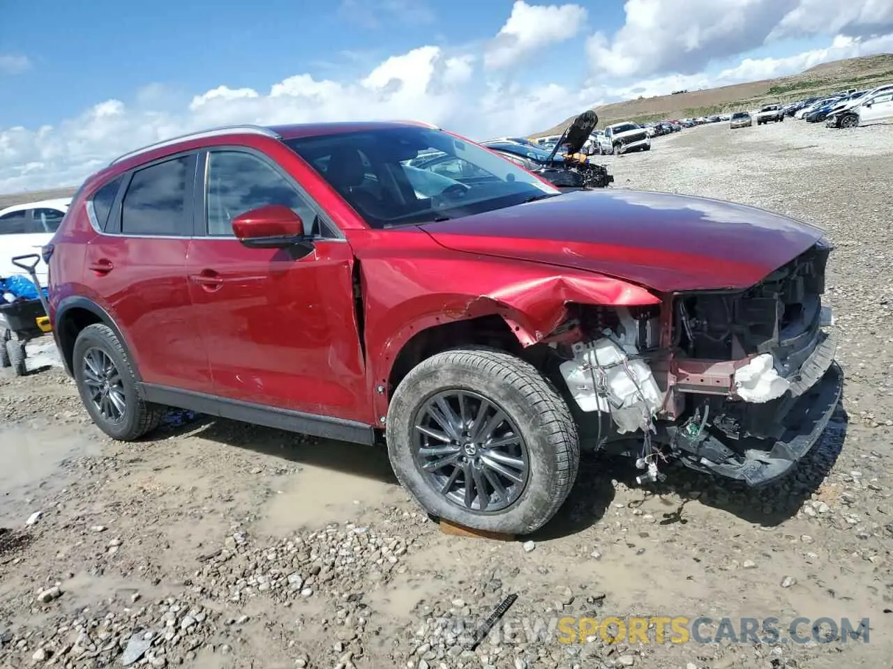 4 fotografías del automóvil dañado JM3KFBCM9K0595622 MAZDA CX-5 2019