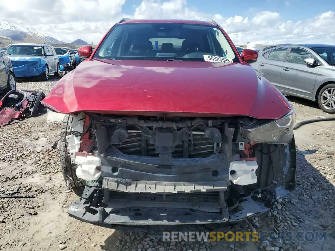 5 fotografías del automóvil dañado JM3KFBCM9K0595622 MAZDA CX-5 2019