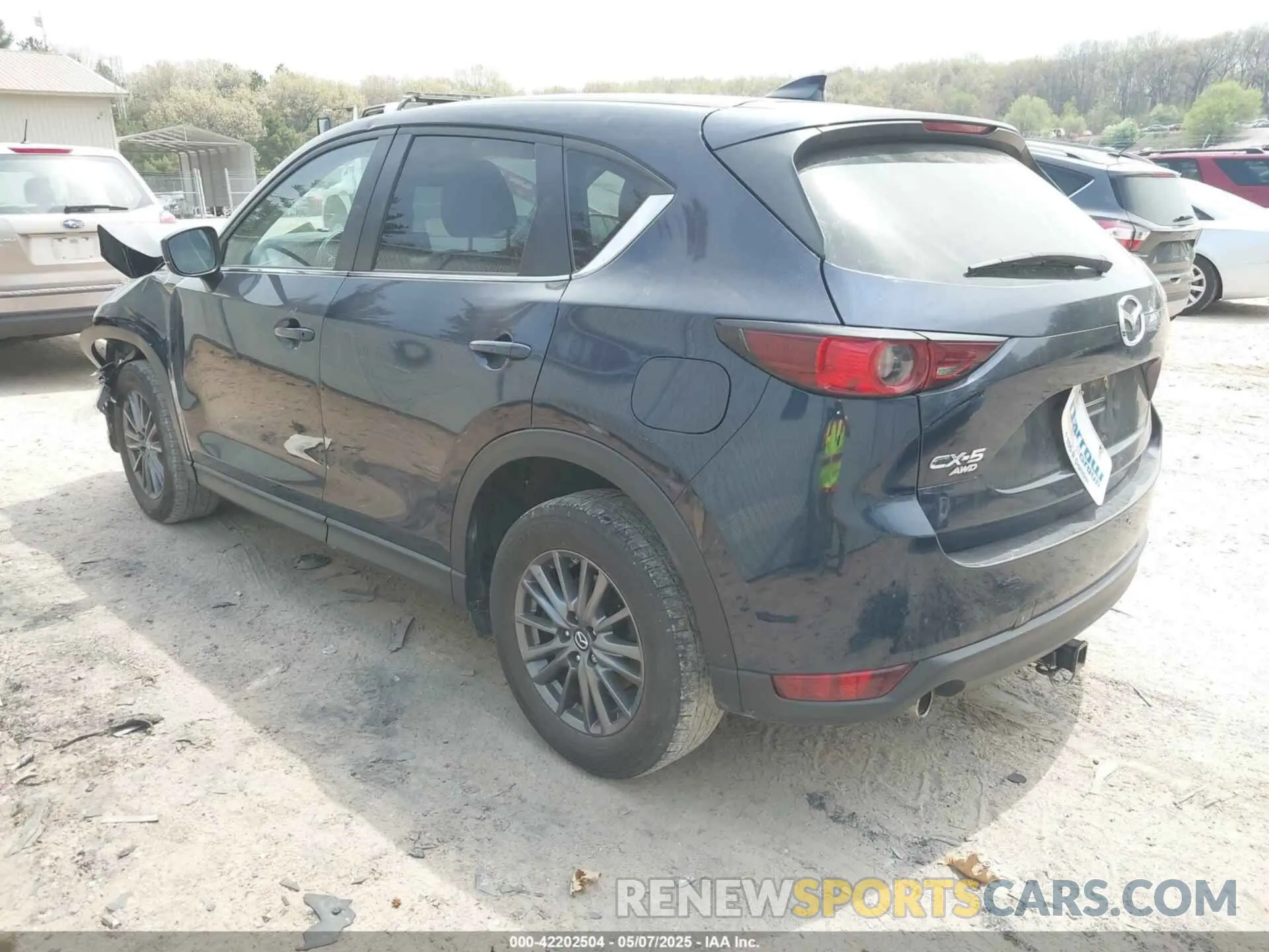 3 fotografías del automóvil dañado JM3KFBCM9K0673753 MAZDA CX-5 2019