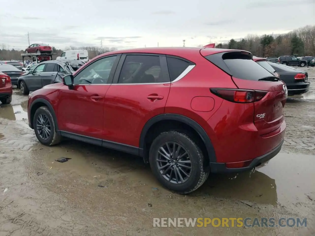 2 fotografías del automóvil dañado JM3KFBCMXK0632631 MAZDA CX-5 2019