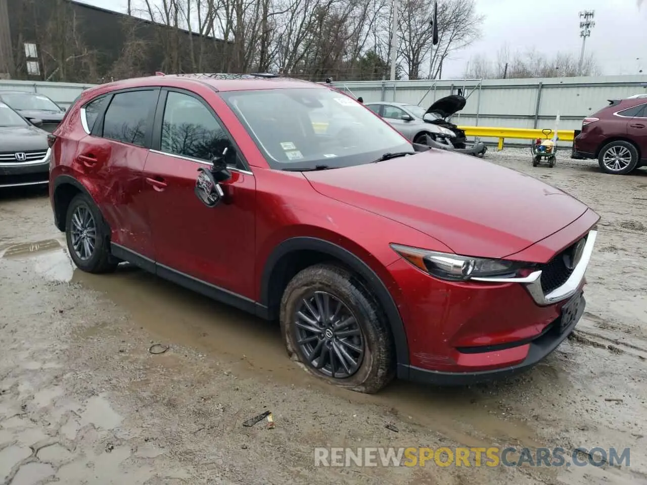 4 fotografías del automóvil dañado JM3KFBCMXK0632631 MAZDA CX-5 2019