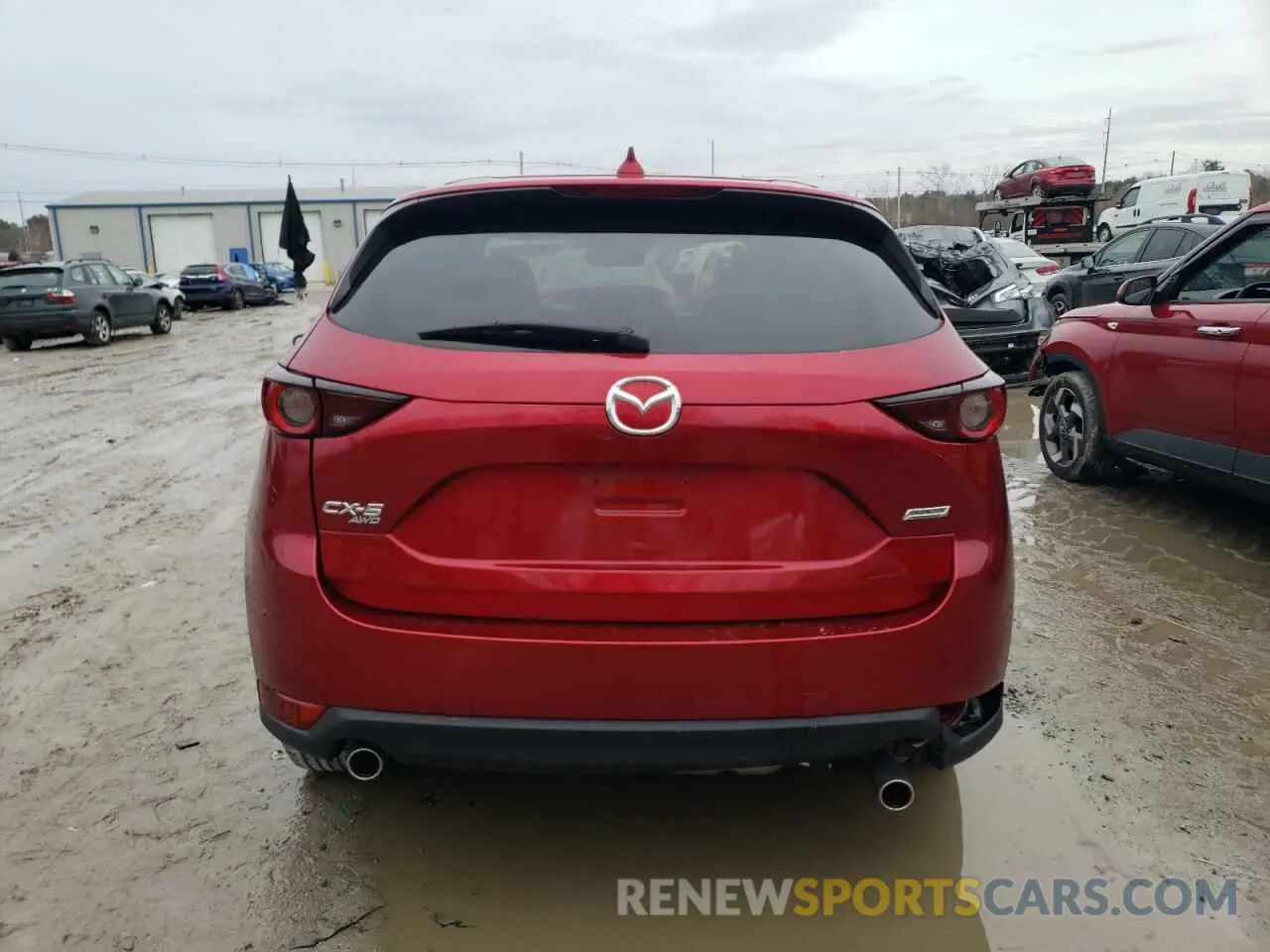6 fotografías del automóvil dañado JM3KFBCMXK0632631 MAZDA CX-5 2019