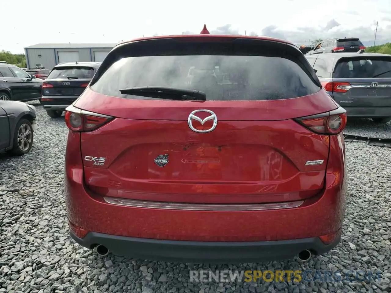 6 fotografías del automóvil dañado JM3KFBDM1K0559891 MAZDA CX-5 2019