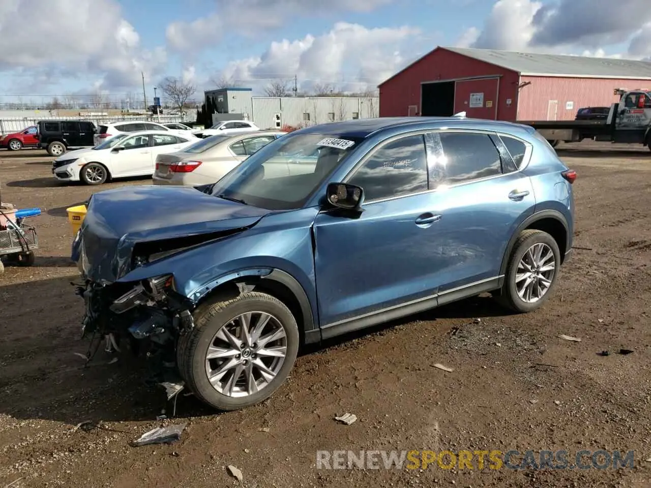 1 fotografías del automóvil dañado JM3KFBDM1K0649624 MAZDA CX-5 2019
