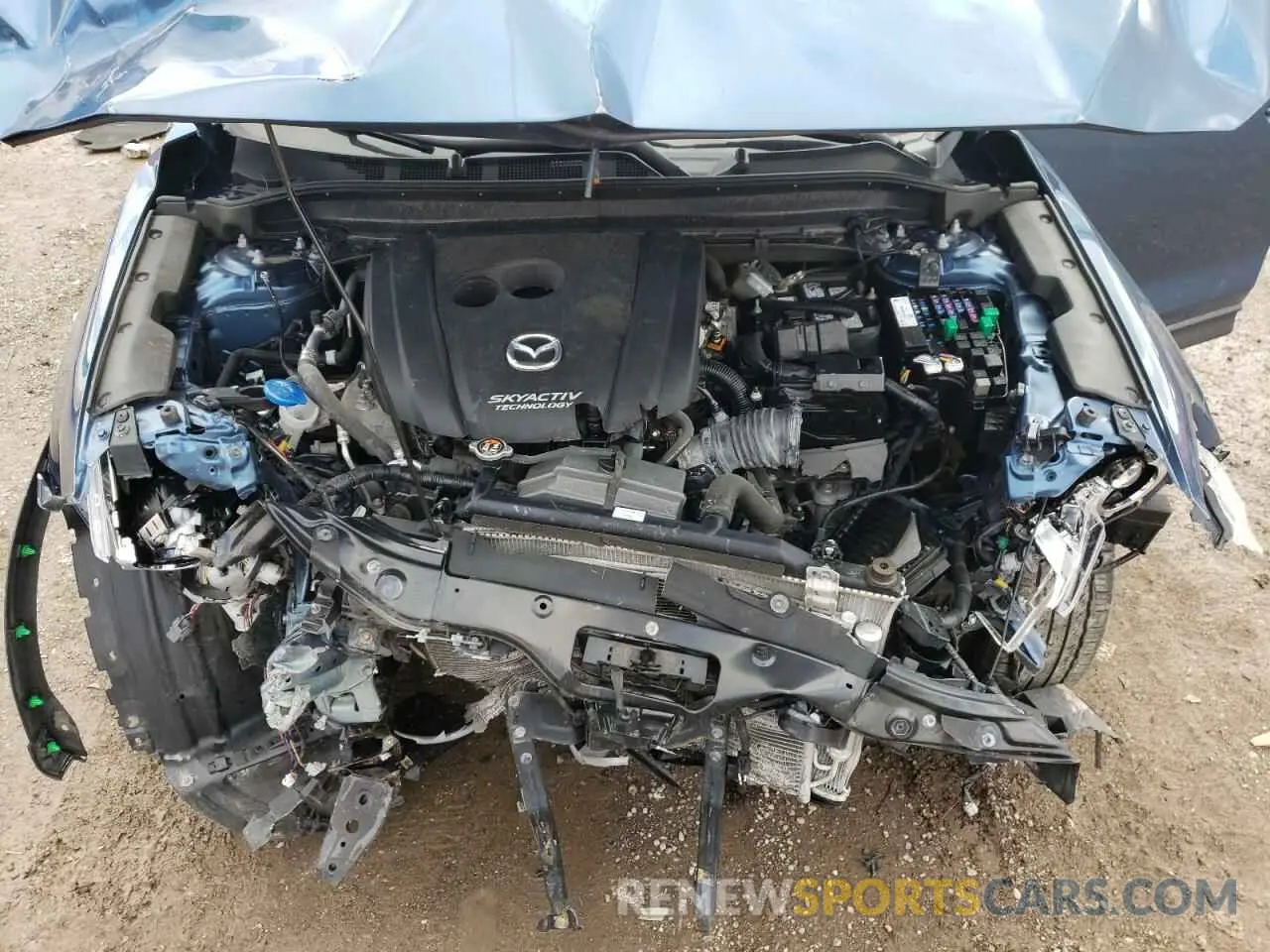 12 fotografías del automóvil dañado JM3KFBDM1K0649624 MAZDA CX-5 2019