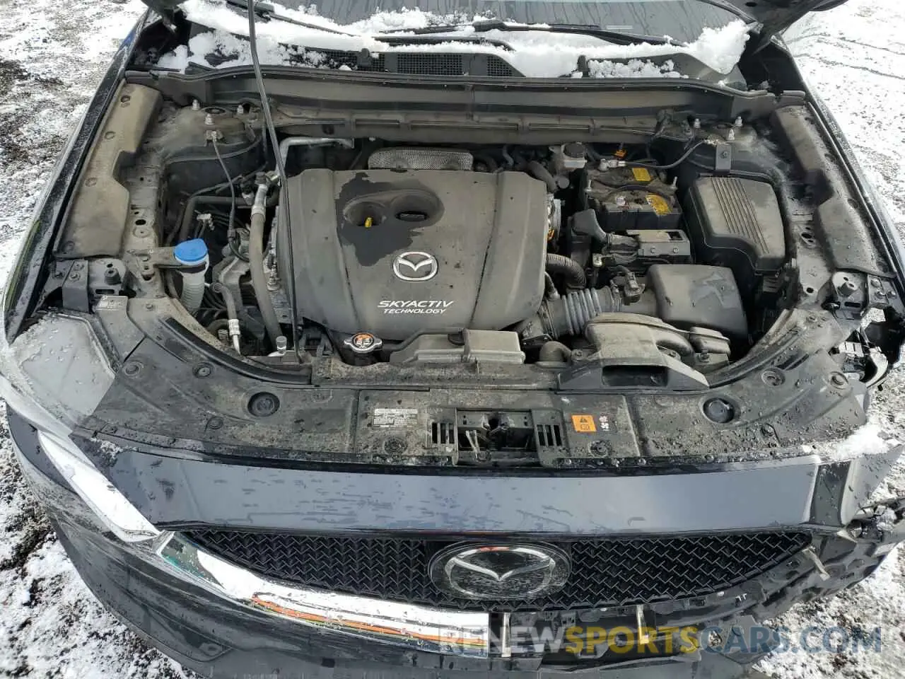 12 fotografías del automóvil dañado JM3KFBDM1K0672448 MAZDA CX-5 2019