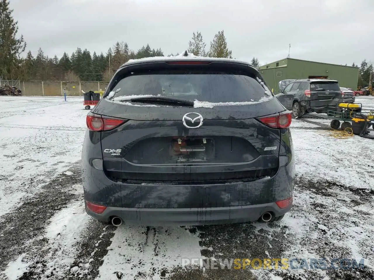 6 fotografías del automóvil dañado JM3KFBDM1K0672448 MAZDA CX-5 2019