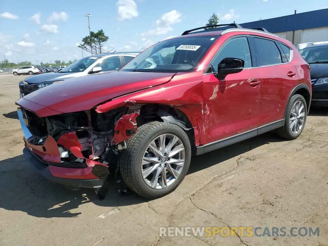 1 fotografías del automóvil dañado JM3KFBDM1K0677360 MAZDA CX-5 2019