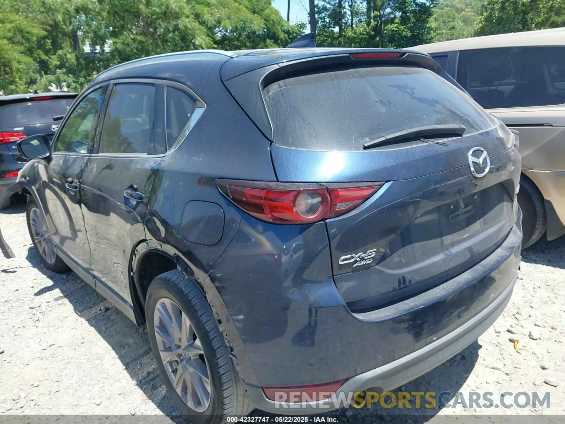 3 fotografías del automóvil dañado JM3KFBDM1K1507901 MAZDA CX-5 2019