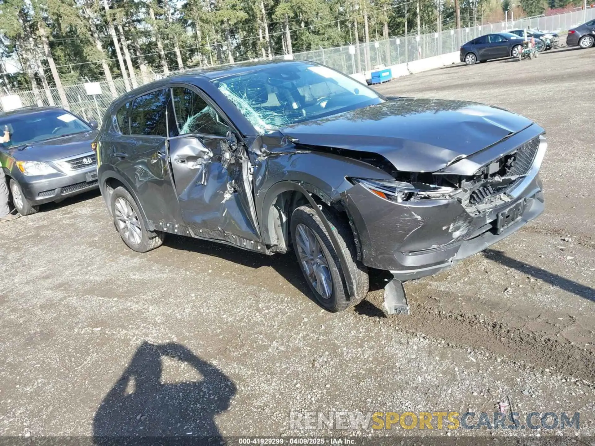 1 fotografías del automóvil dañado JM3KFBDM3K1677208 MAZDA CX-5 2019