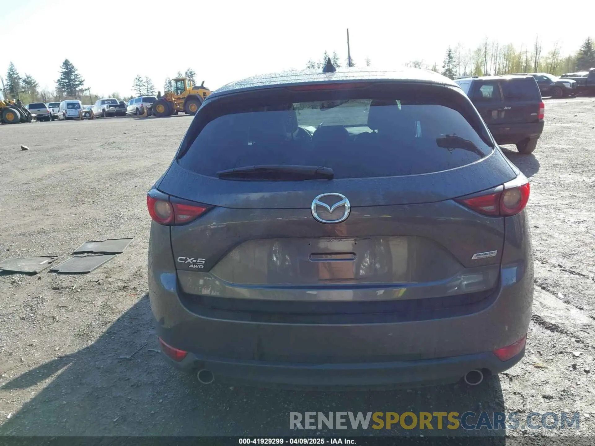 16 fotografías del automóvil dañado JM3KFBDM3K1677208 MAZDA CX-5 2019