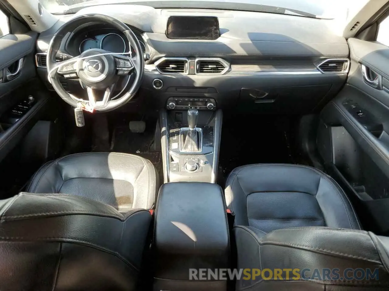 8 fotografías del automóvil dañado JM3KFBDM4K0550991 MAZDA CX-5 2019