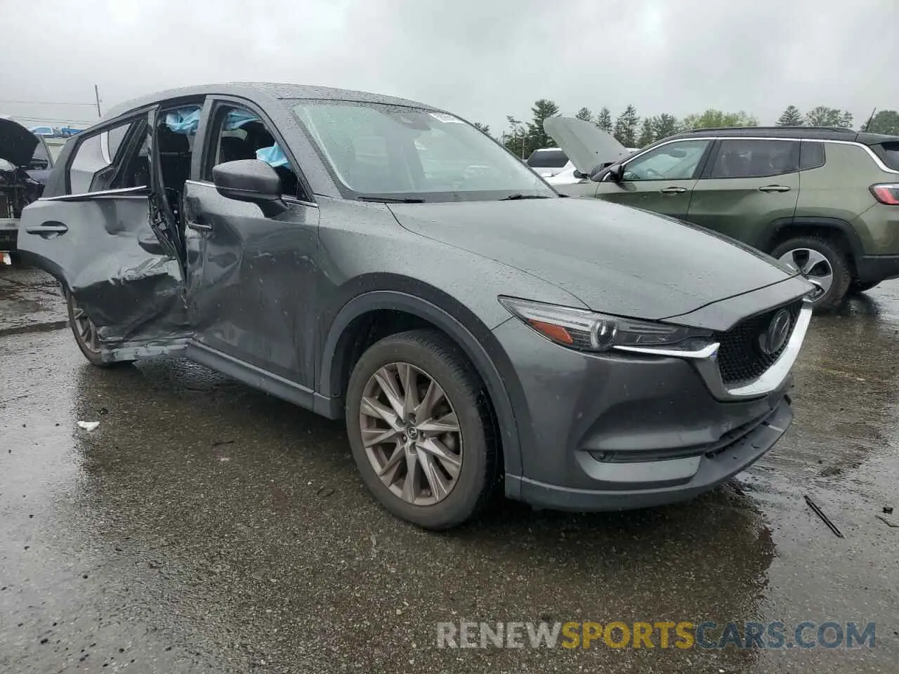 4 fotografías del automóvil dañado JM3KFBDM4K0569816 MAZDA CX-5 2019