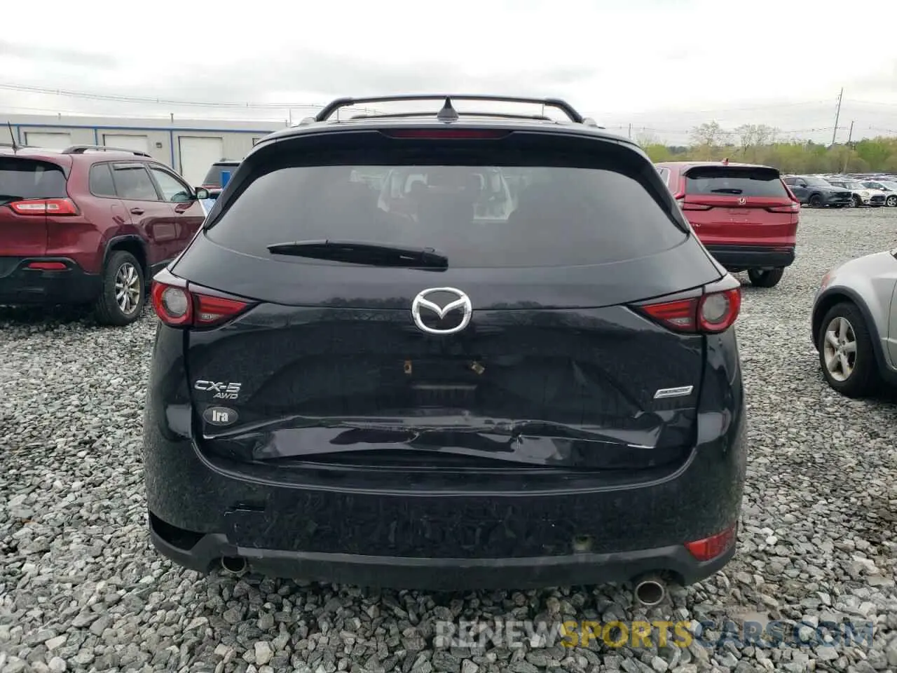 6 fotografías del automóvil dañado JM3KFBDM4K0589922 MAZDA CX-5 2019