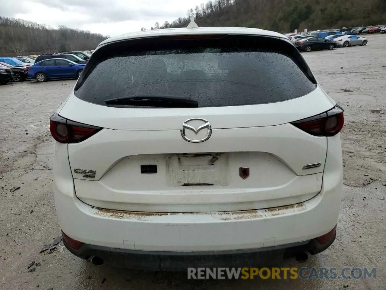 6 fotografías del automóvil dañado JM3KFBDM4K1512736 MAZDA CX-5 2019