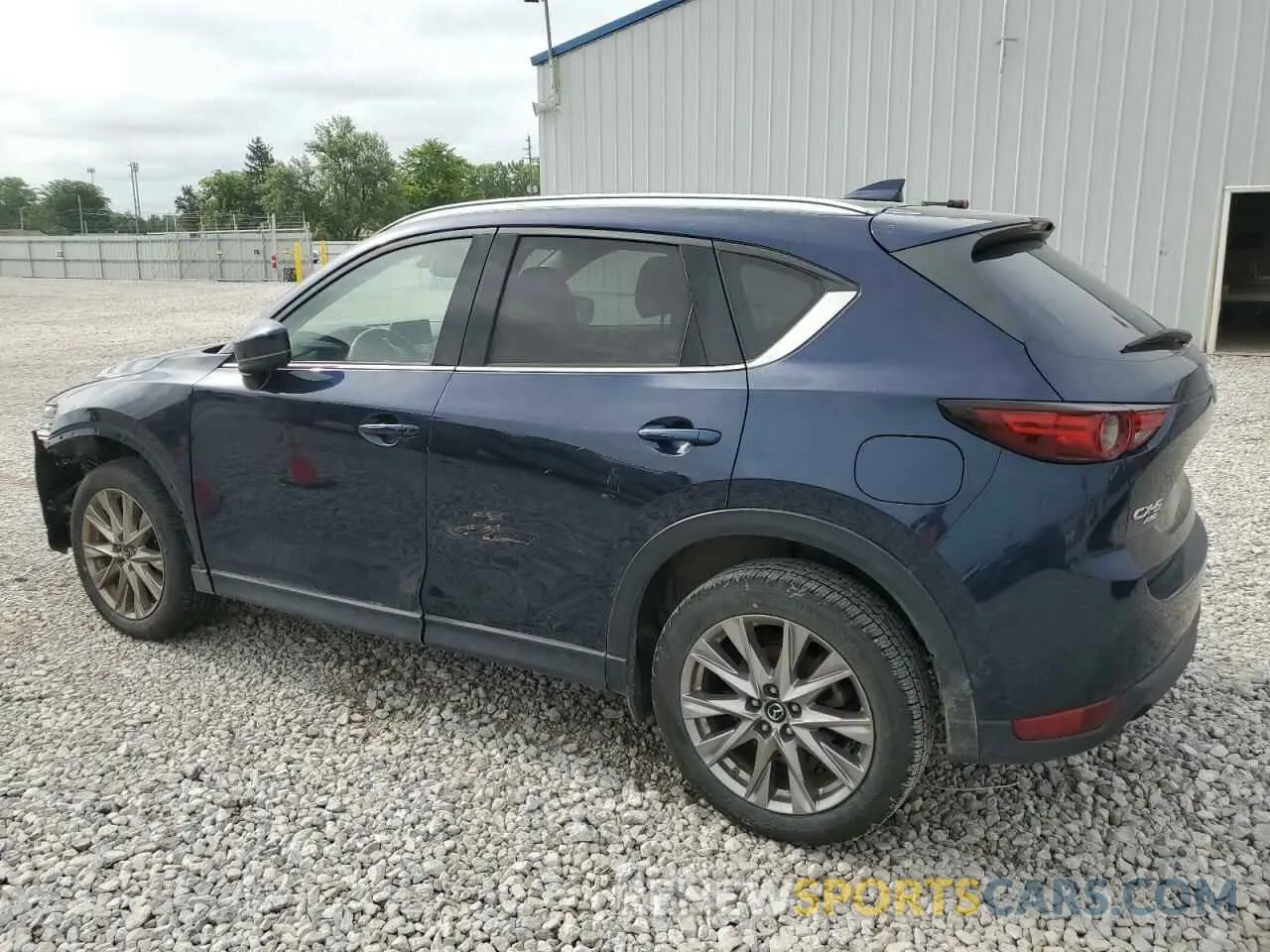 2 fotografías del automóvil dañado JM3KFBDM6K0539054 MAZDA CX-5 2019