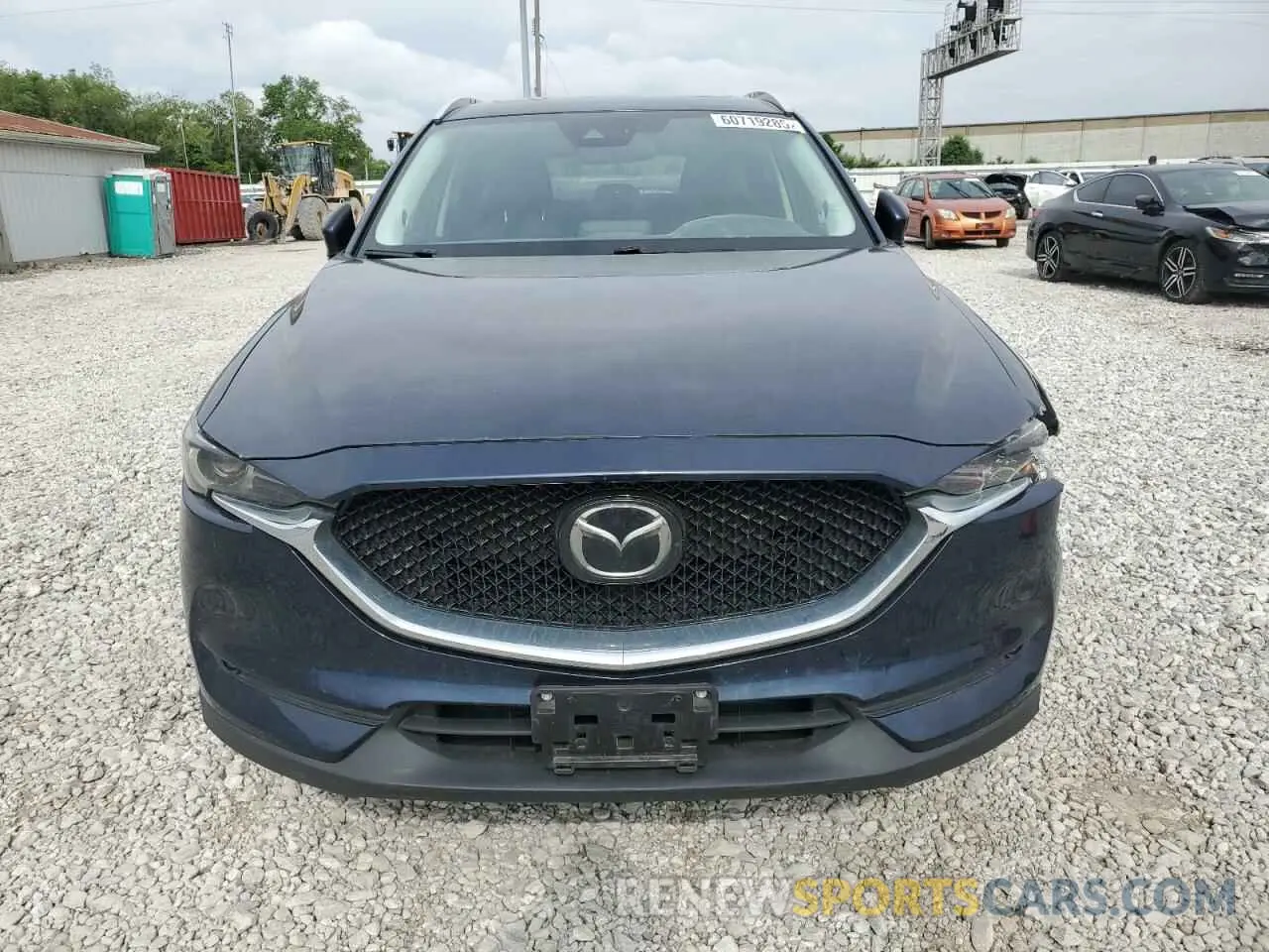5 fotografías del automóvil dañado JM3KFBDM6K0539054 MAZDA CX-5 2019