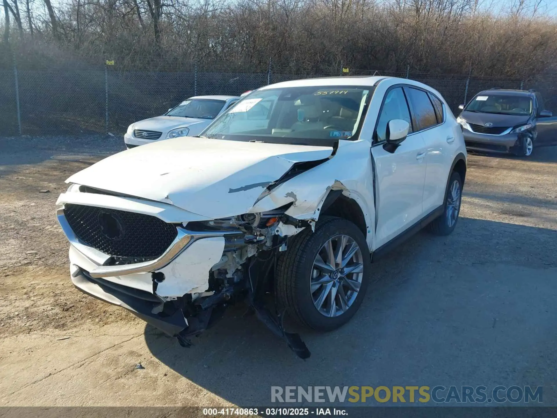 6 fotografías del automóvil dañado JM3KFBDM6K0557974 MAZDA CX-5 2019