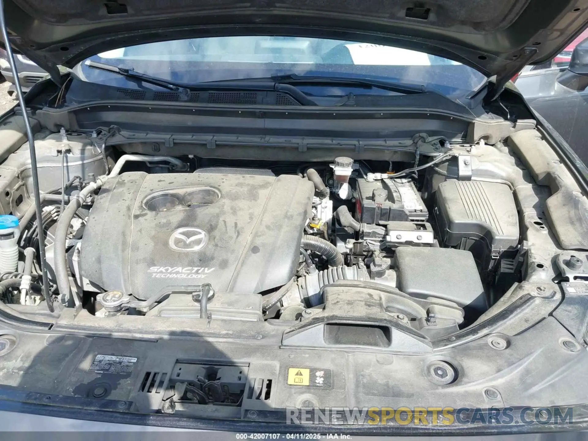 10 fotografías del automóvil dañado JM3KFBDM7K0619379 MAZDA CX-5 2019