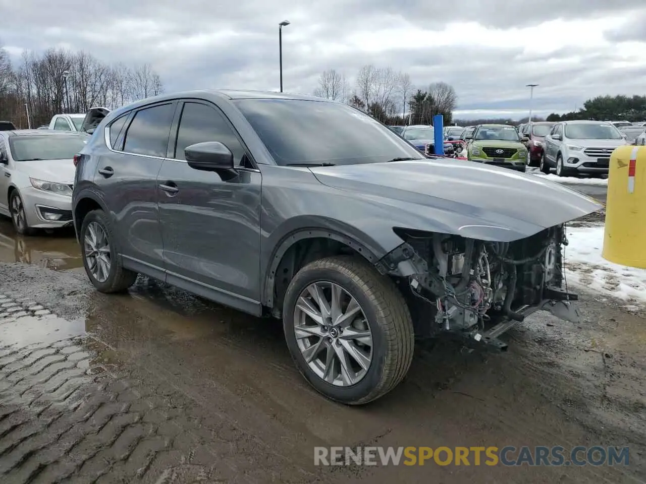 4 fotografías del automóvil dañado JM3KFBDM7K0668842 MAZDA CX-5 2019