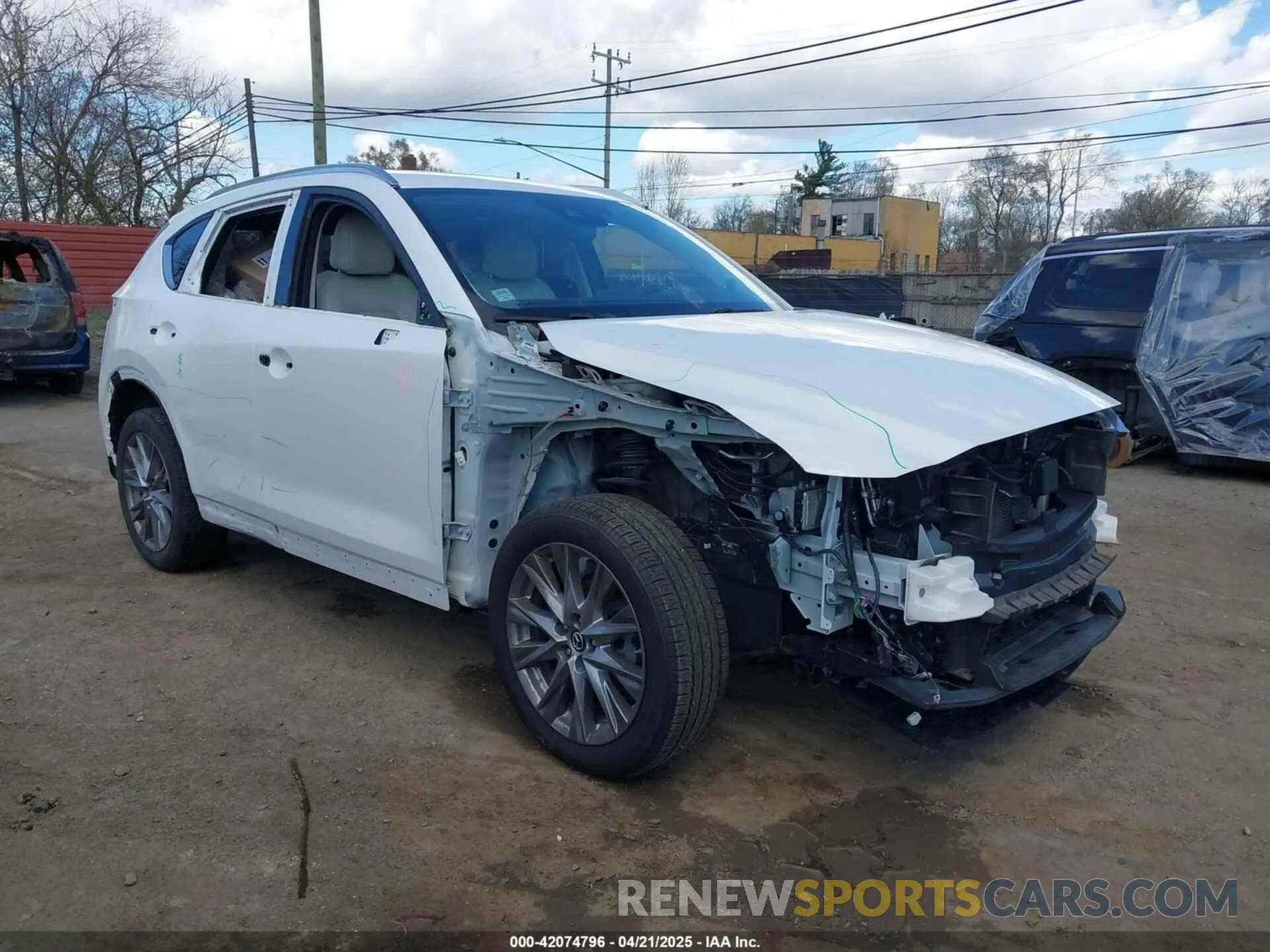 1 fotografías del automóvil dañado JM3KFBDM8K1591425 MAZDA CX-5 2019
