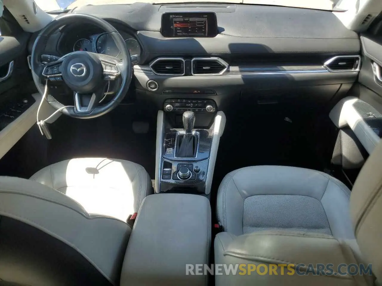 8 fotografías del automóvil dañado JM3KFBDMXK0538344 MAZDA CX-5 2019