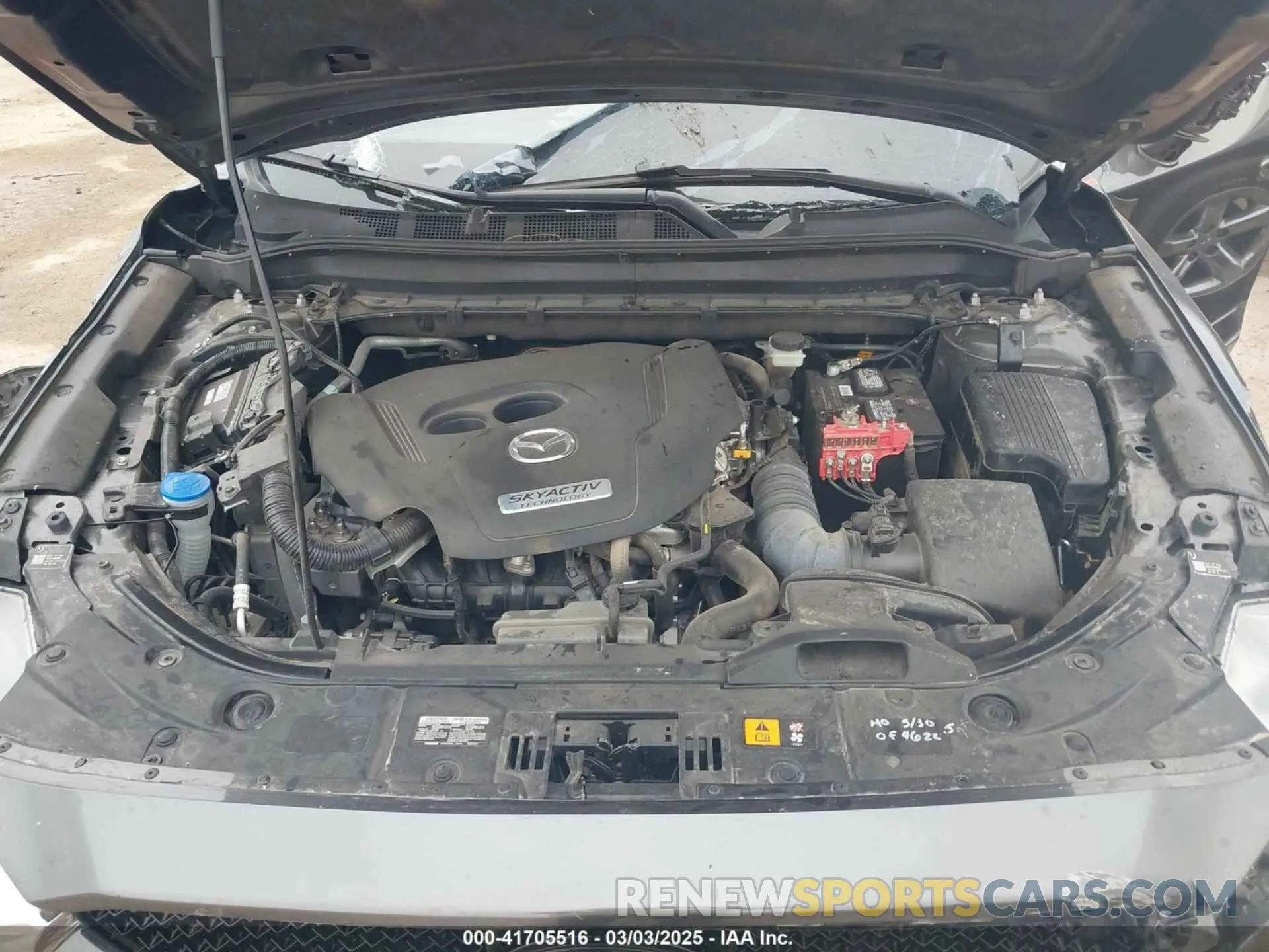 10 fotografías del automóvil dañado JM3KFBDY2K0583264 MAZDA CX-5 2019