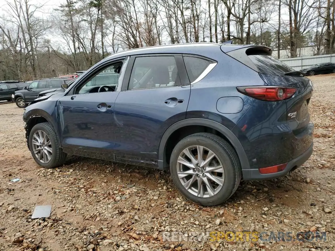 2 fotografías del automóvil dañado JM3KFBDY2K0644273 MAZDA CX-5 2019
