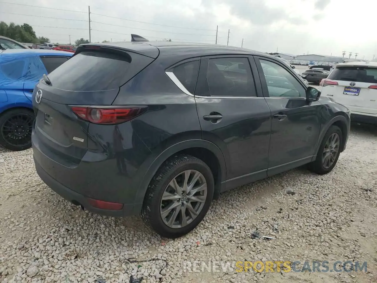 3 fotografías del automóvil dañado JM3KFBEY1K0578653 MAZDA CX-5 2019