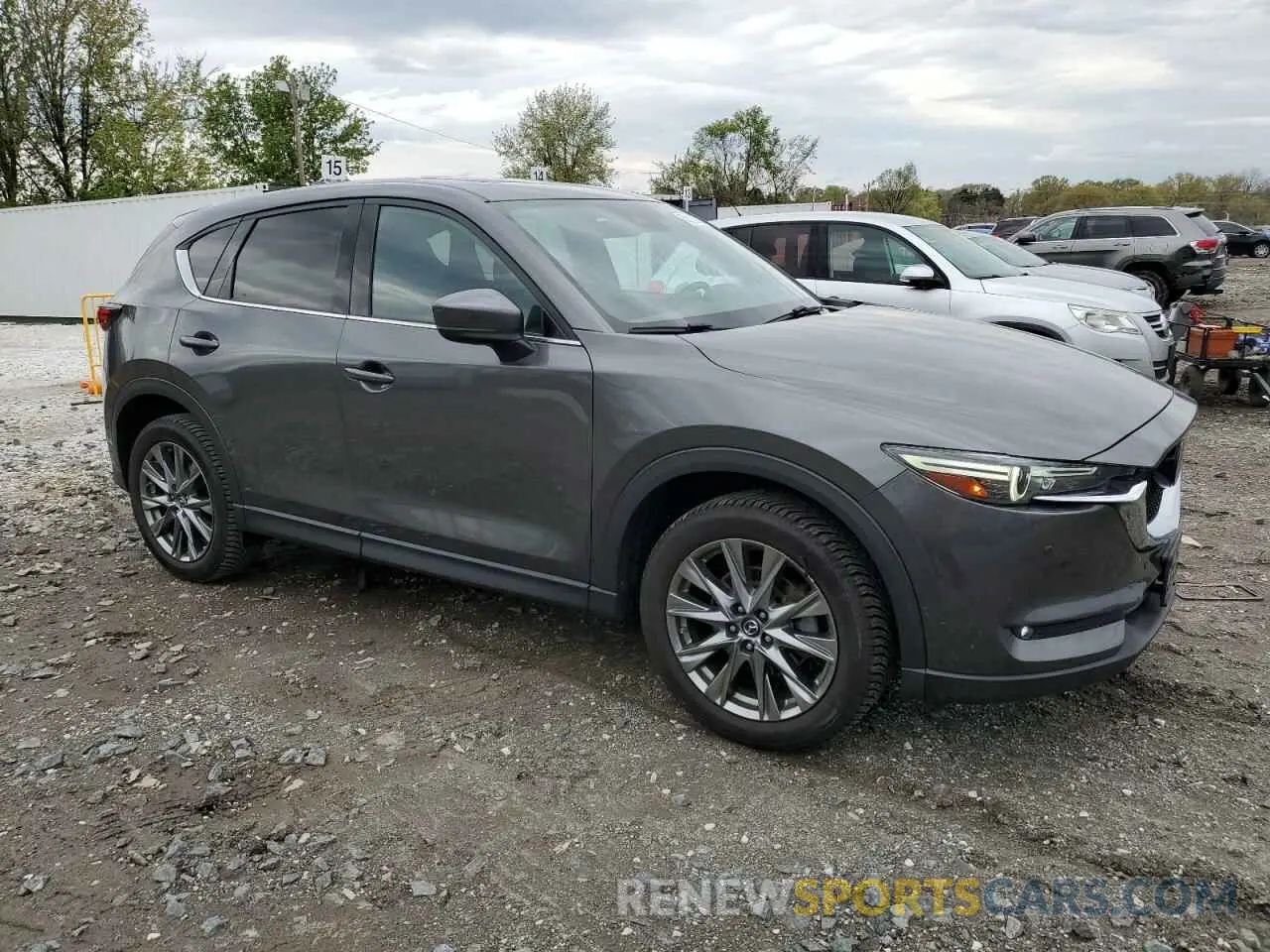 4 fotografías del automóvil dañado JM3KFBEY3K0521581 MAZDA CX-5 2019