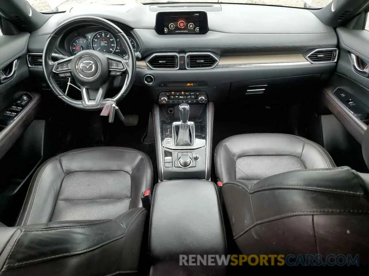 8 fotografías del automóvil dañado JM3KFBEY3K0521581 MAZDA CX-5 2019