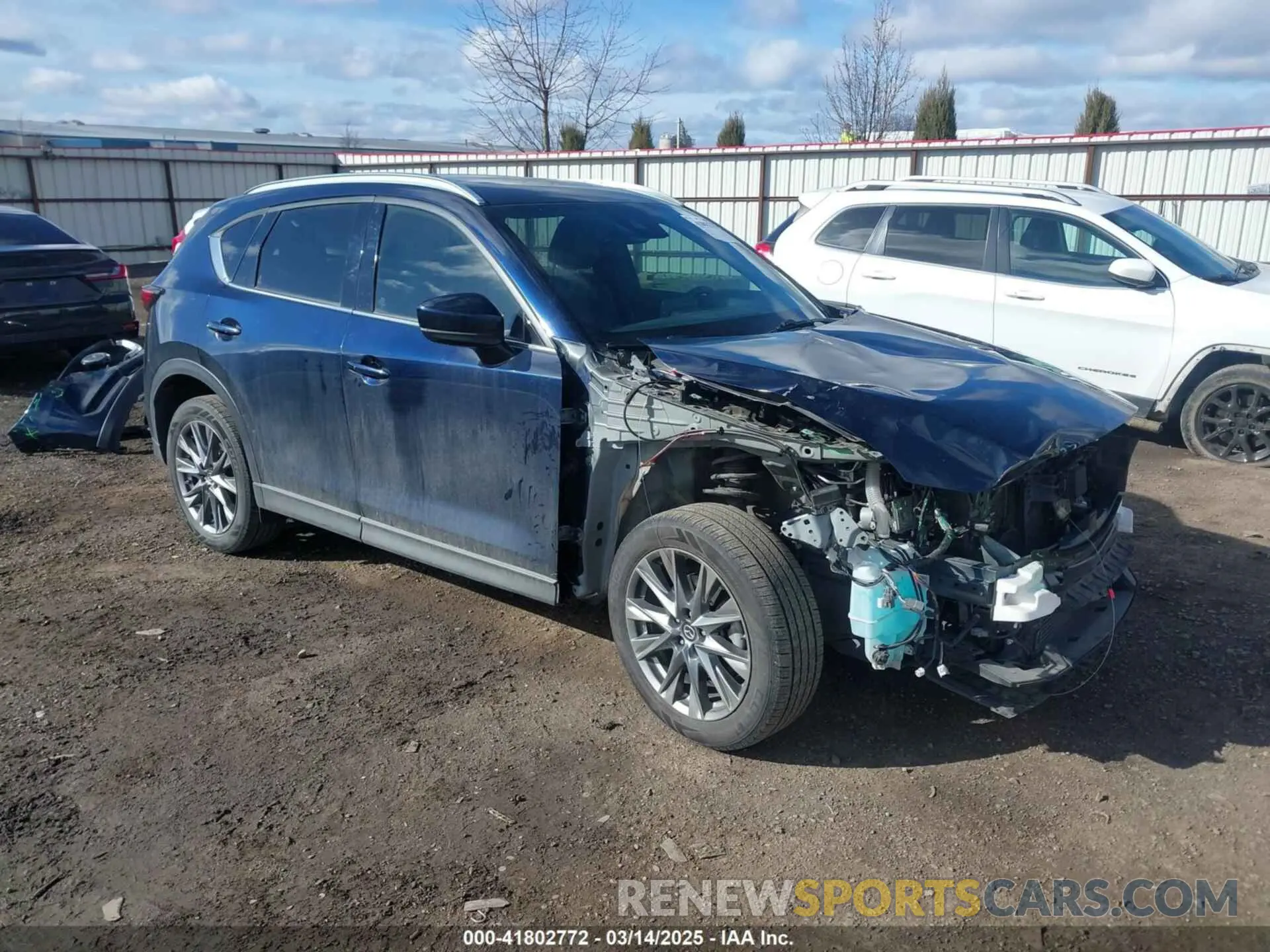 1 fotografías del automóvil dañado JM3KFBEY5K0609063 MAZDA CX-5 2019