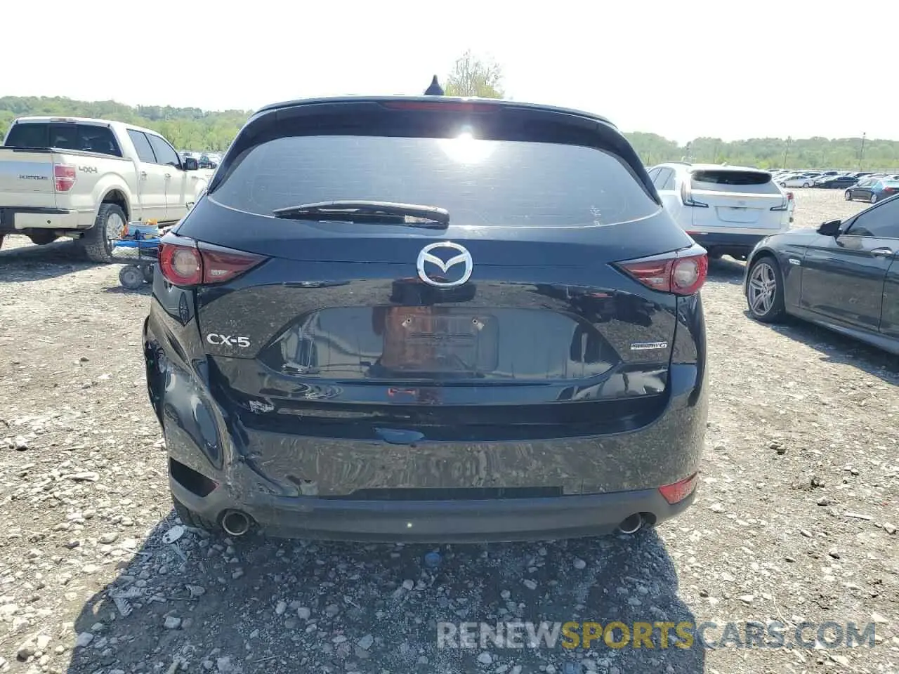 6 fotografías del automóvil dañado JM3KFABM0L0864510 MAZDA CX-5 2020