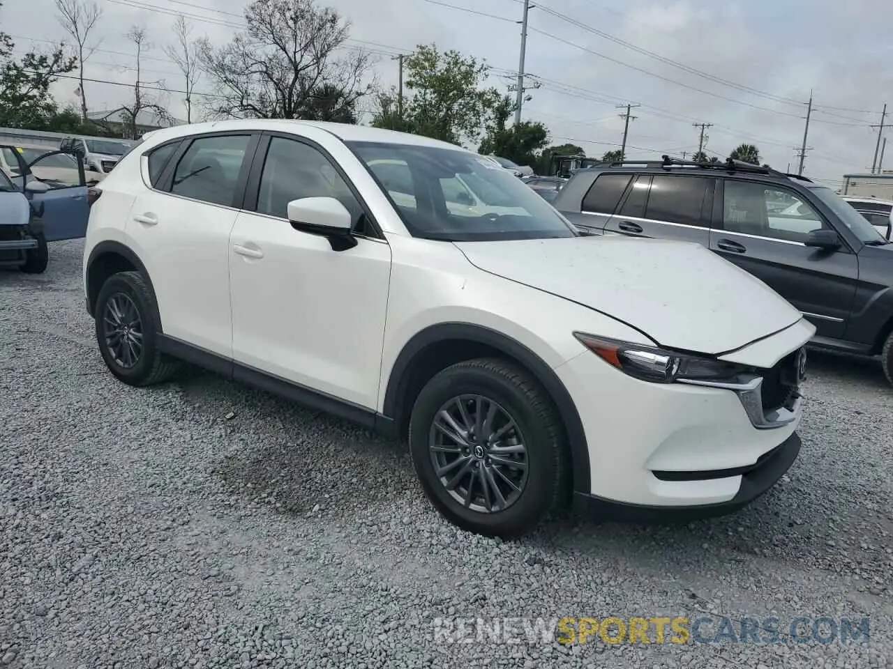 4 fotografías del automóvil dañado JM3KFABM7L0746275 MAZDA CX-5 2020