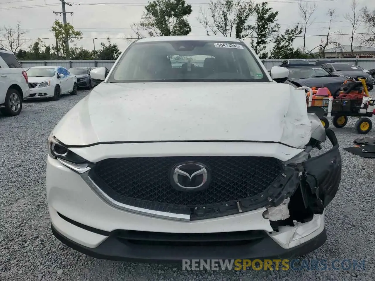 5 fotografías del automóvil dañado JM3KFABM7L0746275 MAZDA CX-5 2020