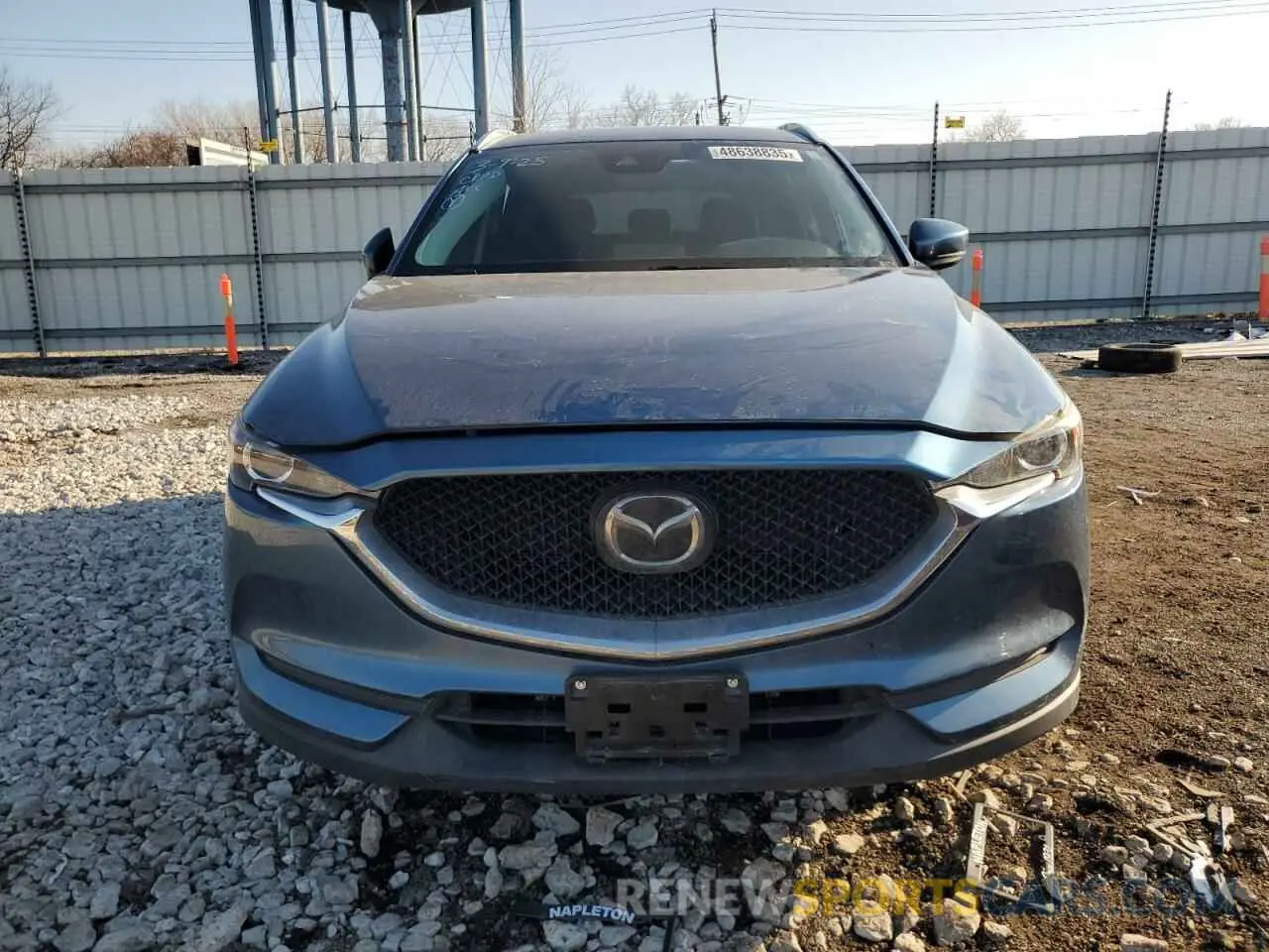 5 fotografías del automóvil dañado JM3KFABM7L0754313 MAZDA CX-5 2020