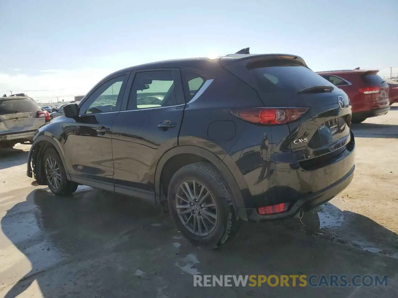 2 fotografías del automóvil dañado JM3KFABM9L0729042 MAZDA CX-5 2020