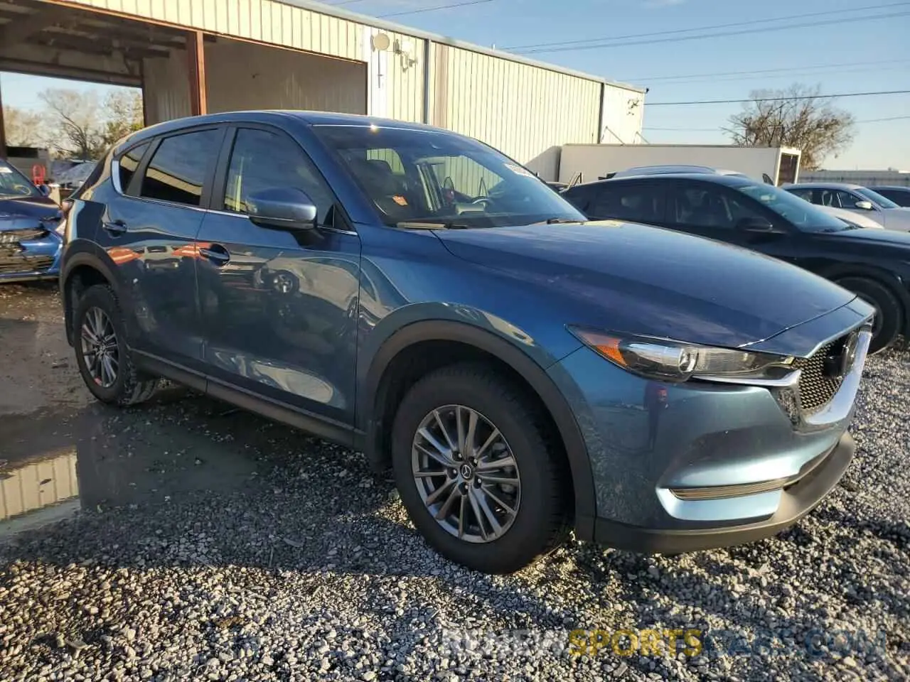 4 fotografías del automóvil dañado JM3KFABM9L0797650 MAZDA CX-5 2020