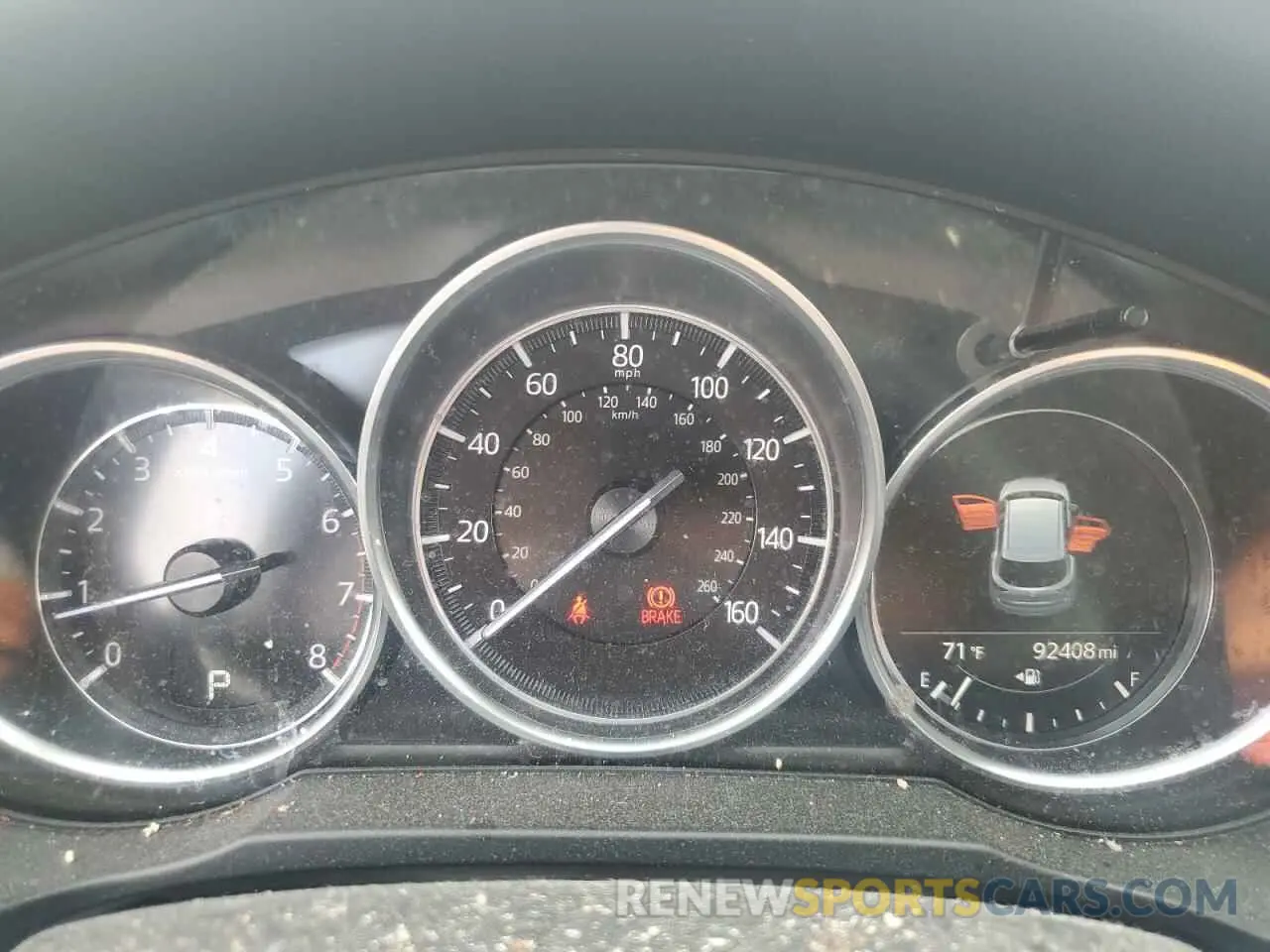 9 fotografías del automóvil dañado JM3KFABMXL0777956 MAZDA CX-5 2020
