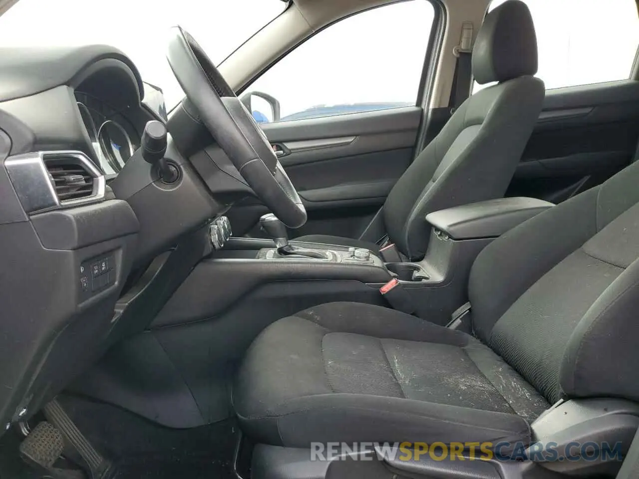 7 fotografías del automóvil dañado JM3KFABMXL0866166 MAZDA CX-5 2020