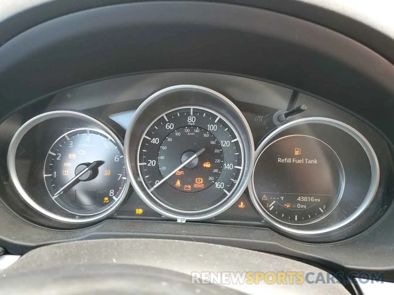 9 fotografías del automóvil dañado JM3KFABMXL0866166 MAZDA CX-5 2020