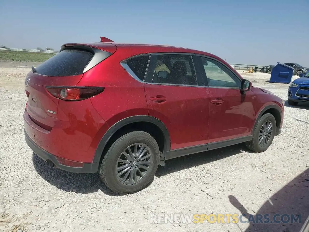 3 fotografías del automóvil dañado JM3KFACM0L0720972 MAZDA CX-5 2020