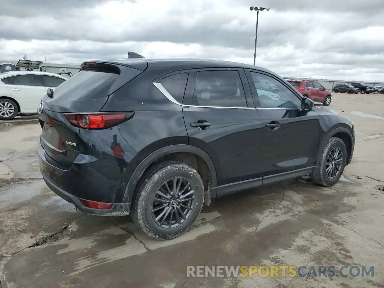 3 fotografías del automóvil dañado JM3KFACM1L0735335 MAZDA CX-5 2020