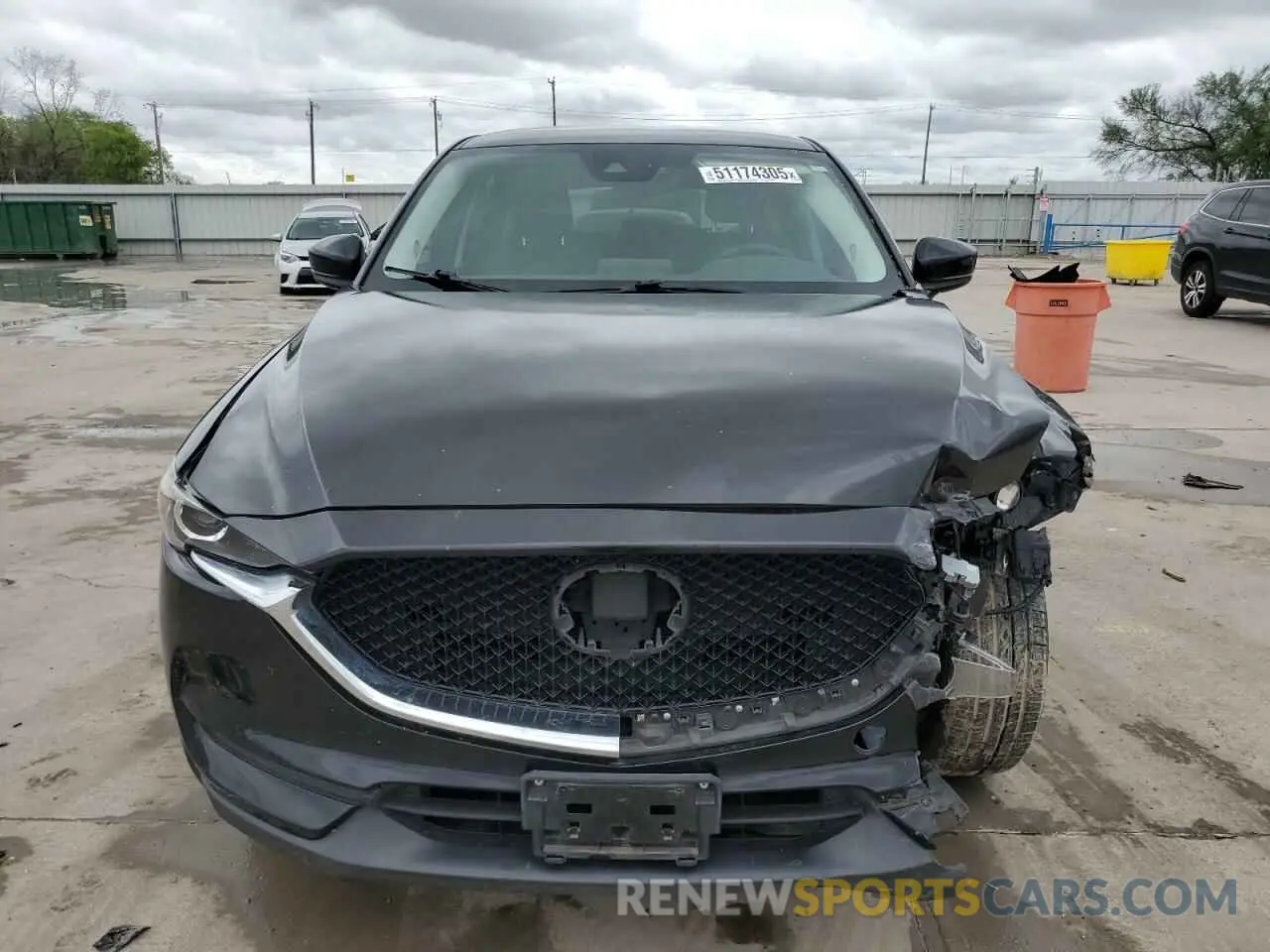 5 fotografías del automóvil dañado JM3KFACM1L0735335 MAZDA CX-5 2020