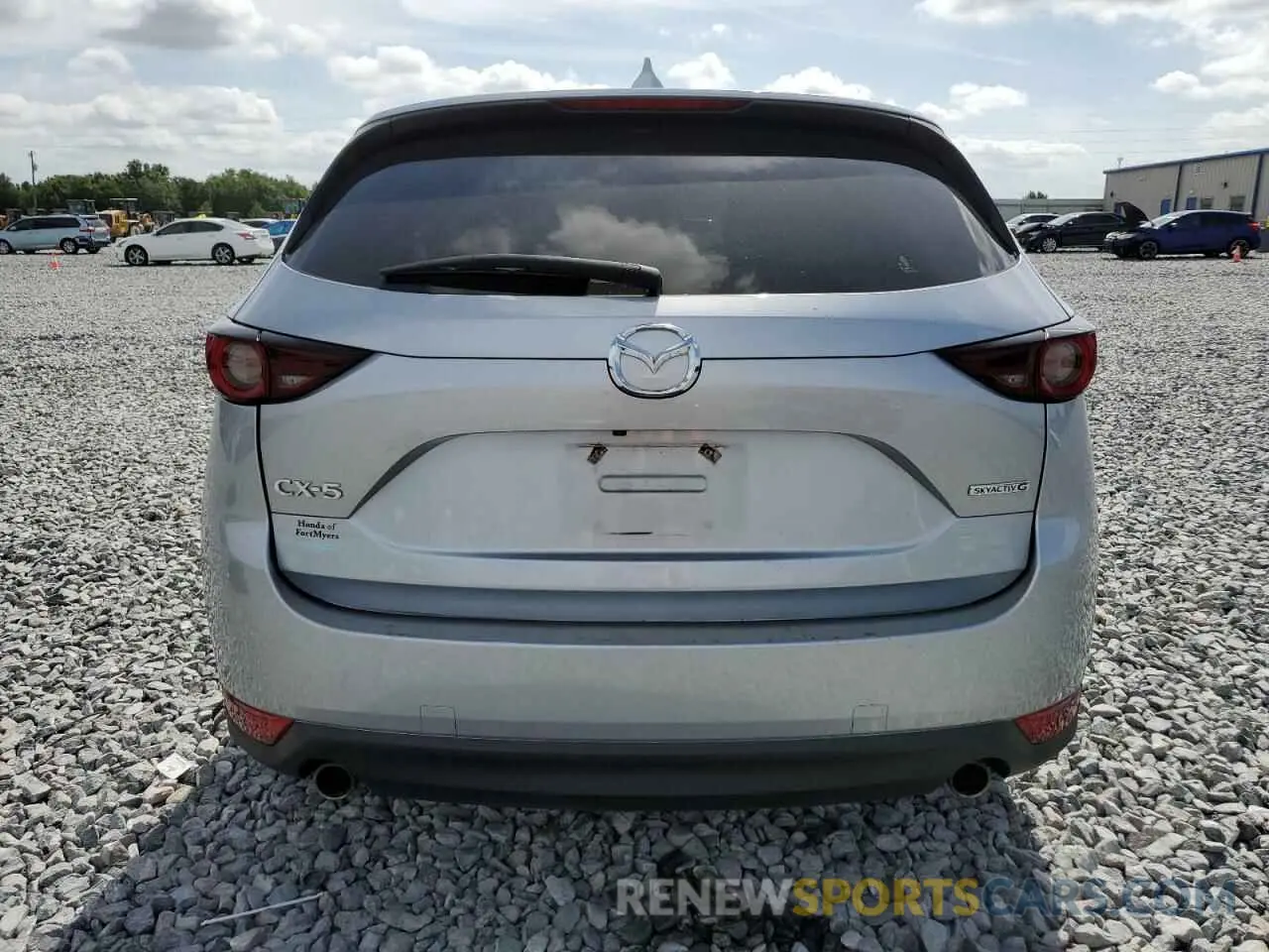 6 fotografías del automóvil dañado JM3KFACM1L0827934 MAZDA CX-5 2020