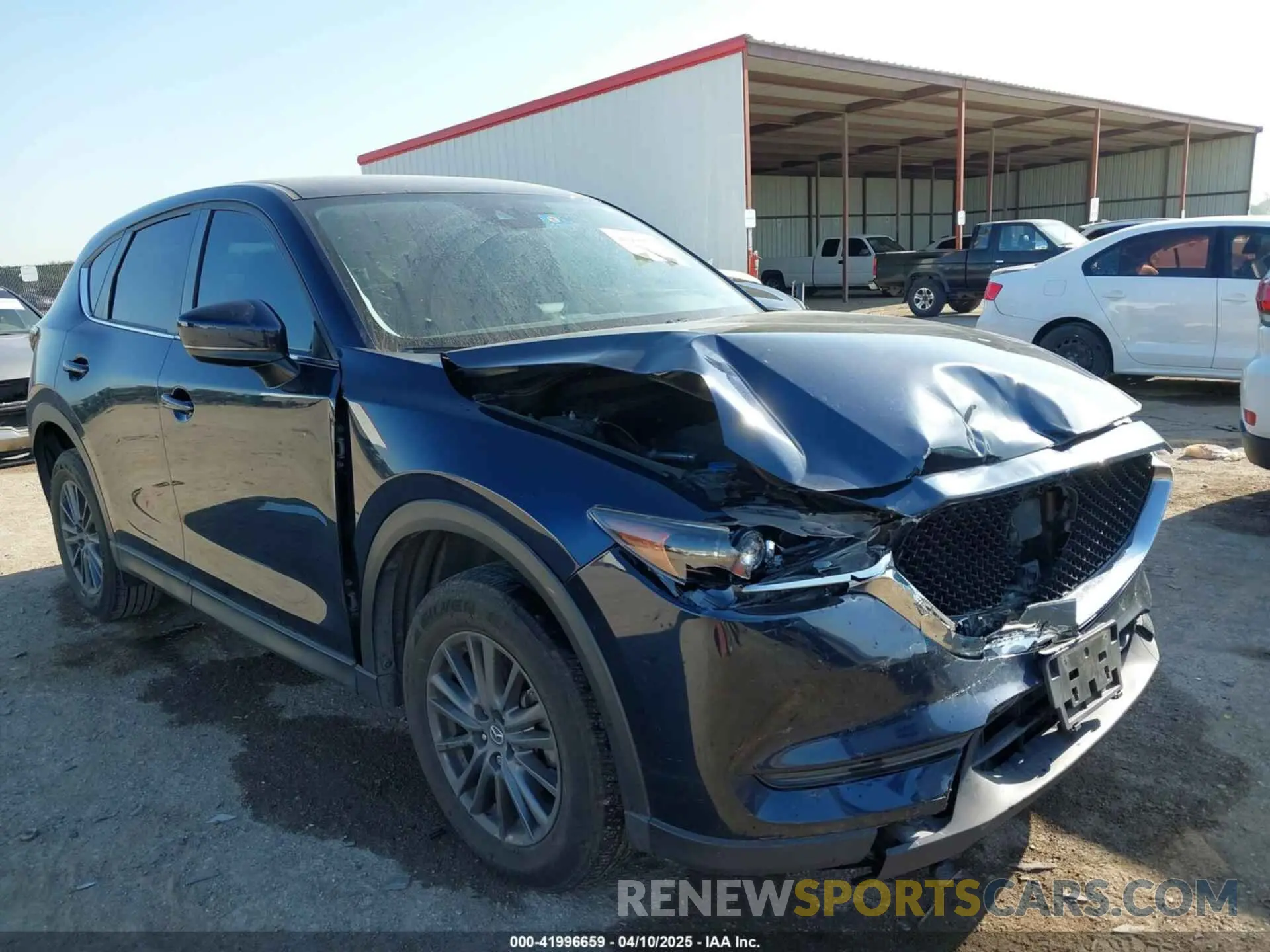 6 fotografías del automóvil dañado JM3KFACM2L0746327 MAZDA CX-5 2020