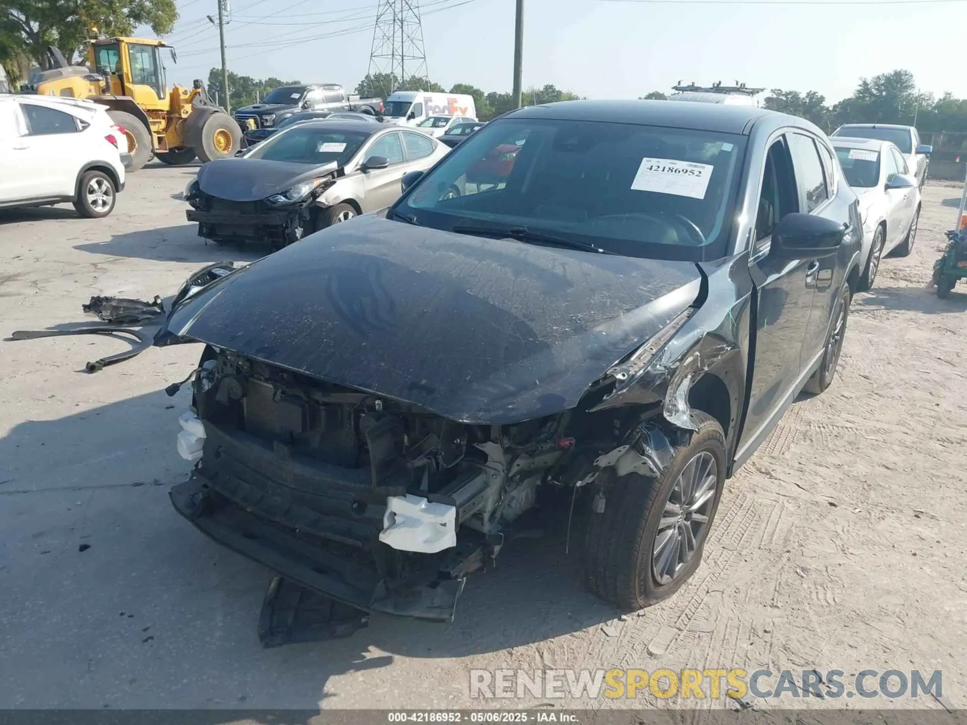 6 fotografías del automóvil dañado JM3KFACM2L0770241 MAZDA CX-5 2020