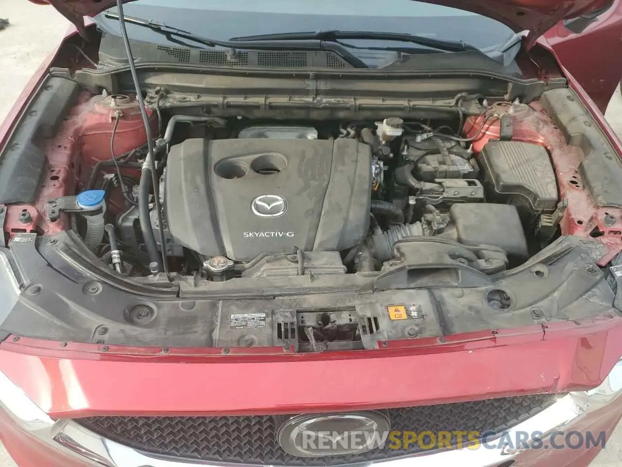 12 fotografías del automóvil dañado JM3KFACM2L1834465 MAZDA CX-5 2020